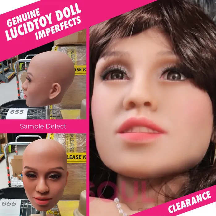 Lucidtoys Male Sex Toys RF655 Clearance item Neodoll SM Elliana Sex Doll Head M16 Compatible Light Brown Lucidtoys Male Sex Toys RF655 Clearance item Neodoll SM Elliana Sex Doll Head M16 Compatible Light Brown
