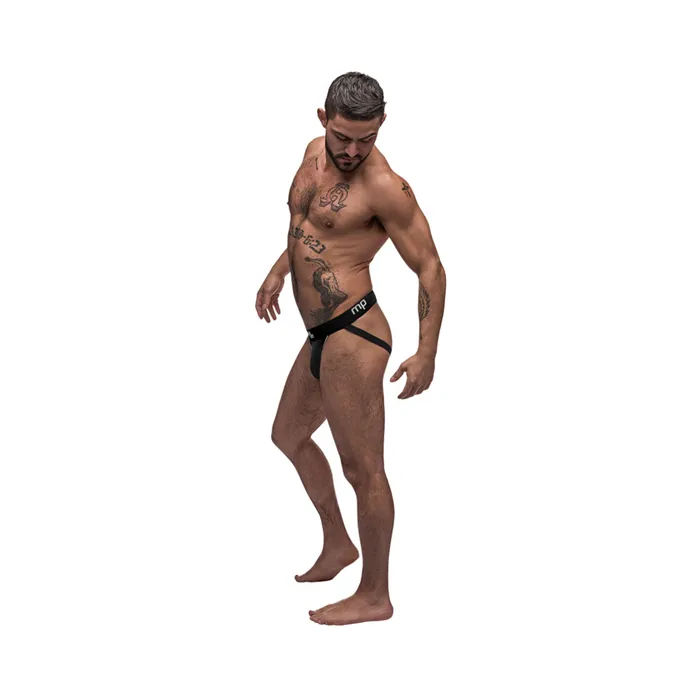 Male Power Black Nite Jock Black SM Male Power Anal
