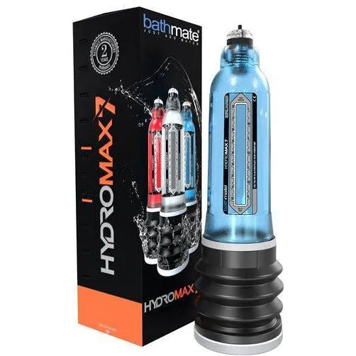 Male Sex Toys Bathmate Bathmate Hydromax 7 Penis Pump Aqua