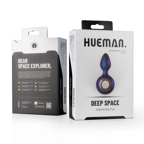 Male Sex Toys HonourSkintwocom Deep Space Vibrating Anal Plug