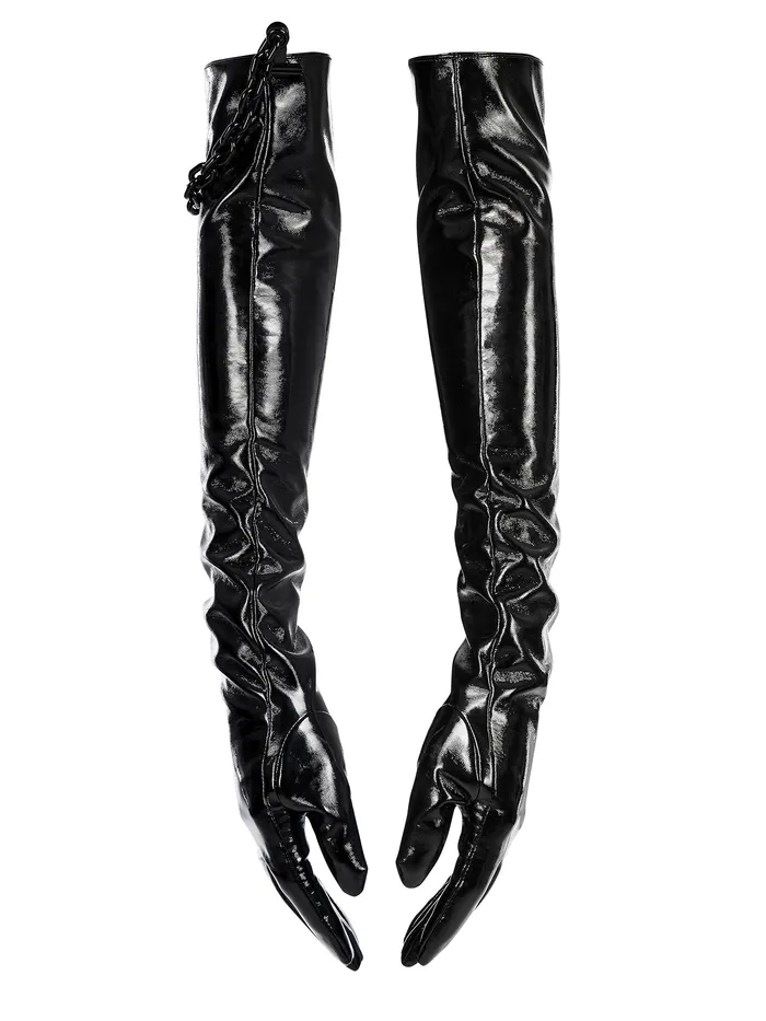 Male Sex Toys HonourSkintwocom Industrial Chained PVC Gloves from Punk Rave Male Sex Toys HonourSkintwocom Industrial Chained PVC Gloves from Punk Rave