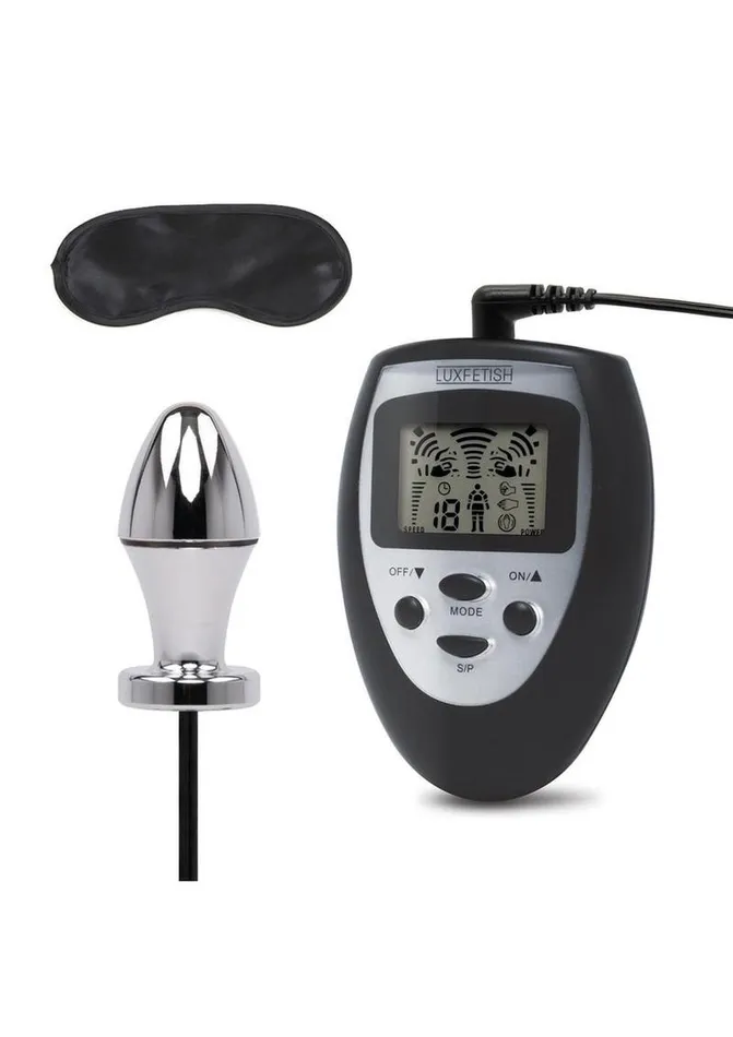 Male Sex Toys Lux Fetish Lux Fetish Electrosex Shock Butt Plug with Remote Control Male Sex Toys Lux Fetish Lux Fetish Electrosex Shock Butt Plug with Remote Control