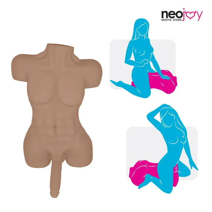 Male Sex Toys Neojoy Neojoy Realistic Dildo Male Torso Sex Doll TPE 118KG