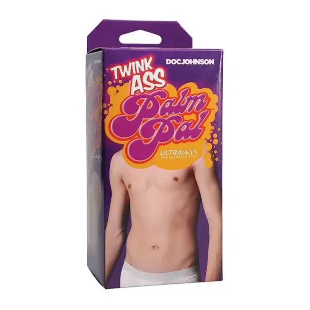 Male Sex Toys Palm Pal Twink Ass Ultraskyn Stroker Vanilla Doc Johnson