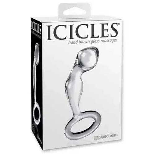 Male Sex Toys Pipedream Icicles No 46 Glass Prostate Massager 35 in Icicles Male Sex Toys Pipedream Icicles No 46 Glass Prostate Massager 35 in Icicles