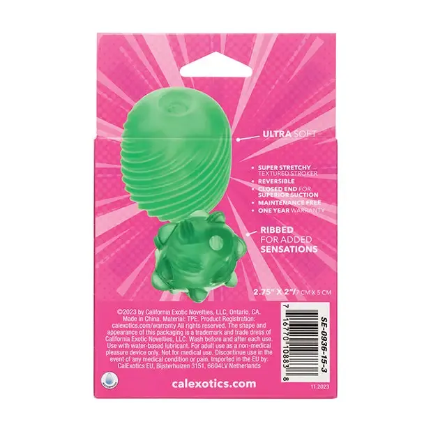 Male Sex Toys Pop Sock Textured Masturbator California Exotic Novelties