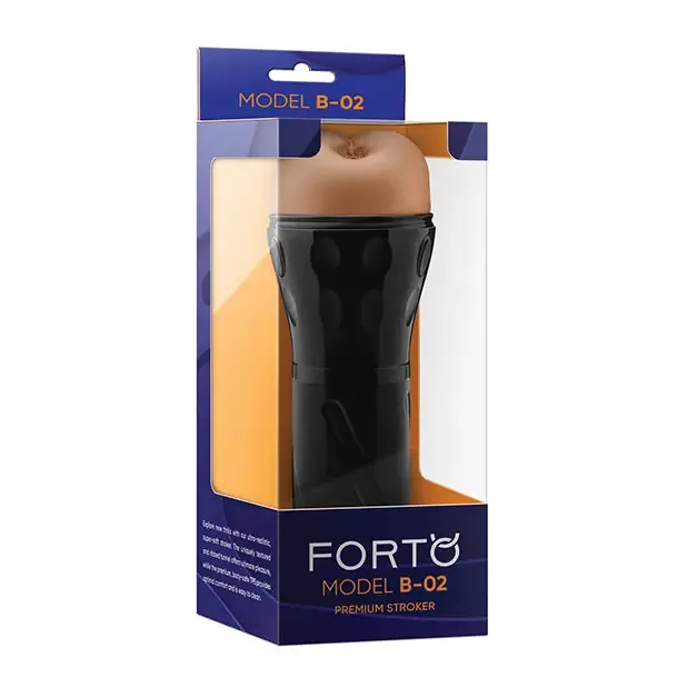 Male Sex Toys Vvole Forto Model B02 HardSkin Ass Masturbator Tan