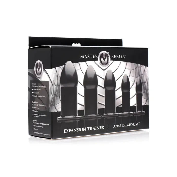 Master Series Graduated Anal Trainer Plug Set Anal Master Series Graduated Anal Trainer Plug Set Anal
