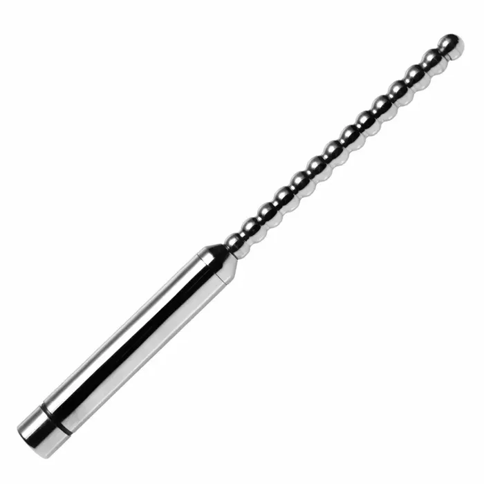 Master Series Male Sex Toys Stainless Steel Vibrating Urethral Beaded Sound Master Series Male Sex Toys Stainless Steel Vibrating Urethral Beaded Sound