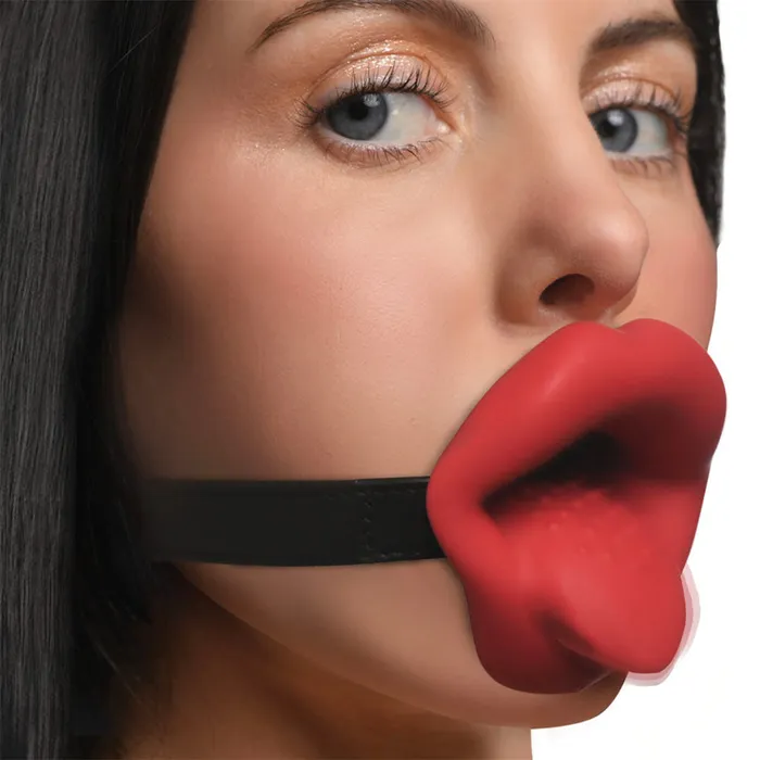 Master Series Vibrating Sissy Mouth Gag XR Brands Male Sex Toys