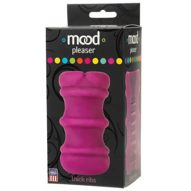 Mood Pleaser Thick Ribbed Stroker Doc Johnson Male Sex Toys