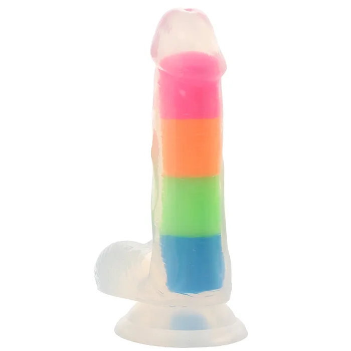Neo Elite Rainbow Rave 65 Inch Dildo Blush Anal