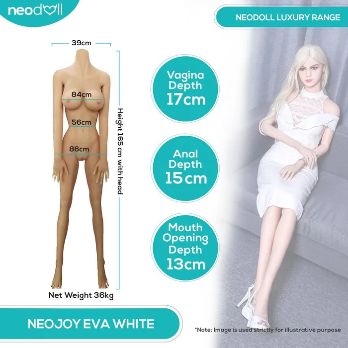 Neodoll Male Sex Toys Neodoll Girlfriend Eva White Realistic Sex Doll 165cm Natural Neodoll Male Sex Toys Neodoll Girlfriend Eva White Realistic Sex Doll 165cm Natural
