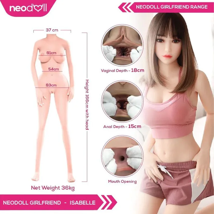 Neodoll Male Sex Toys Neodoll Girlfriend Isabelle Realistic Sex Doll 166cm Natural Neodoll Male Sex Toys Neodoll Girlfriend Isabelle Realistic Sex Doll 166cm Natural