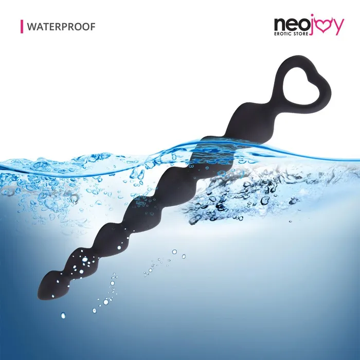 Neojoy Anal Neojoy Silicone Anal Beads Large265cmBlack