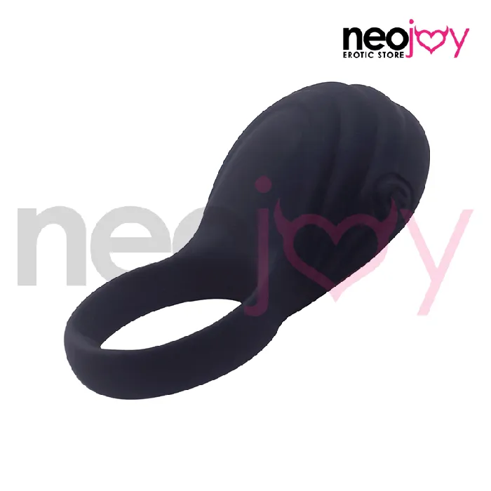 Neojoy Anal Neojoy Silicone Love Ring Ripple Black