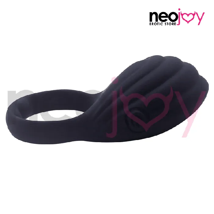 Neojoy Anal Neojoy Silicone Love Ring Ripple Black Neojoy Anal Neojoy Silicone Love Ring Ripple Black