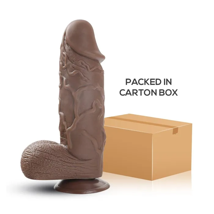 Neojoy Big Bad Boy Dildo Brown 295cm 116 inch Neojoy Dildos