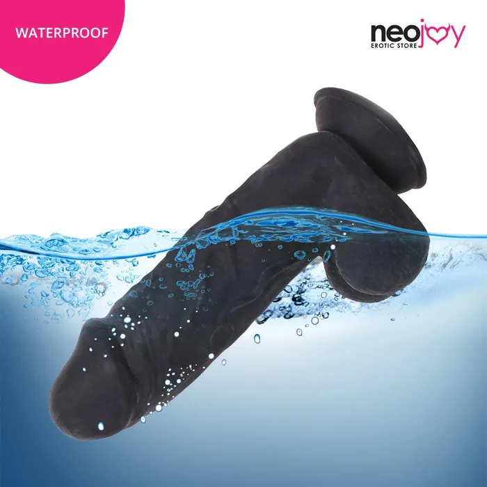Neojoy Big Bad Boy Dildo With StrapOn Dong Pegging Black 295cm 116 inch Neojoy Female Sex Toys