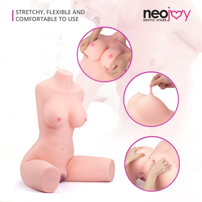 Neojoy Female Sex Toys Neojoy Big half body Sex Torso with Flexible Skeleton Skin 23Kg Neojoy Female Sex Toys Neojoy Big half body Sex Torso with Flexible Skeleton Skin 23Kg