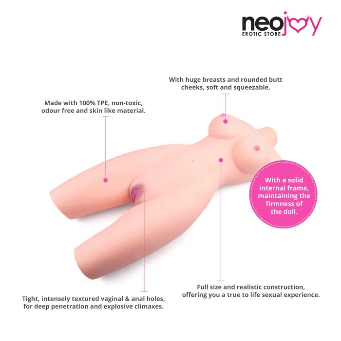 Neojoy Female Sex Toys Neojoy Big half body Sex Torso with Flexible Skeleton Skin 23Kg Neojoy Female Sex Toys Neojoy Big half body Sex Torso with Flexible Skeleton Skin 23Kg
