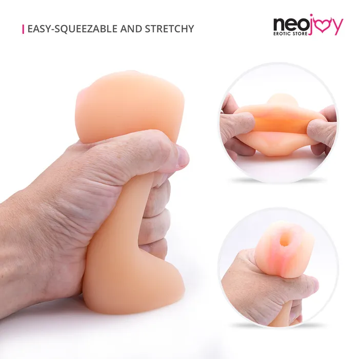 Neojoy Flesh Male Stroker Pocket Pussy Masturbator 51inch 13cm Neojoy Male Sex Toys