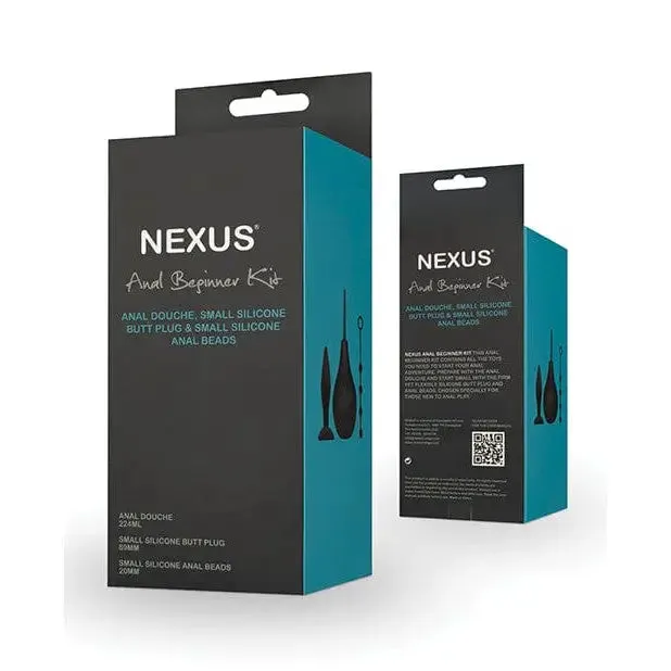 Nexus Nexus Beginner Anal Kit Black Anal Nexus Nexus Beginner Anal Kit Black Anal