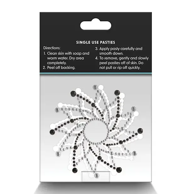 NS Novelties Anal Pretty Pasties Charm I Black NS Novelties Anal Pretty Pasties Charm I Black