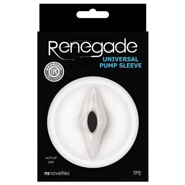 NS Novelties Male Sex Toys Renegade Universal Pump Sleeve Vagina