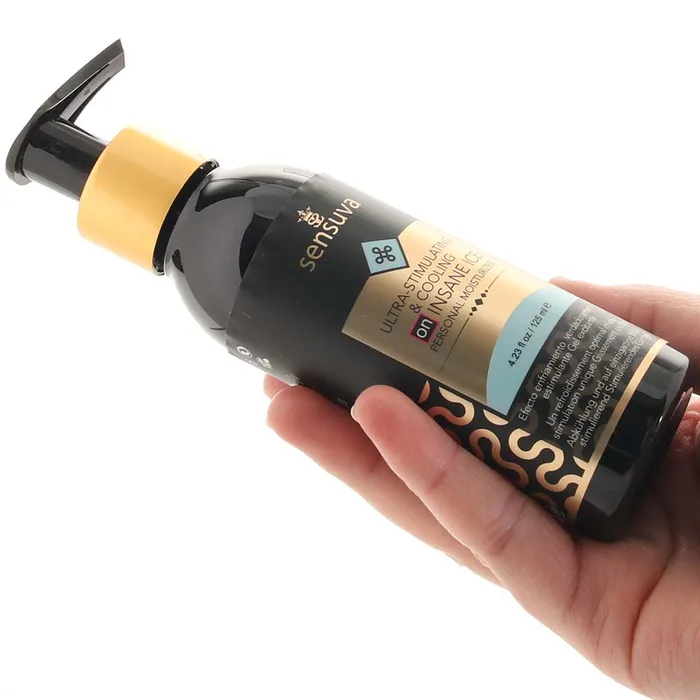 ON Insane Ice Cooling Lube 423oz Sensuva Female Sex Toys ON Insane Ice Cooling Lube 423oz Sensuva Female Sex Toys