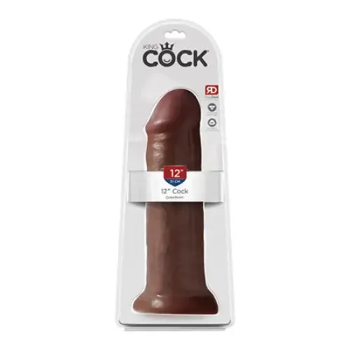 Pipedream King Cock 12 in Cock Realistic Dildo With Suction Cup Brown King Cock Female Sex Toys Pipedream King Cock 12 in Cock Realistic Dildo With Suction Cup Brown King Cock Female Sex Toys