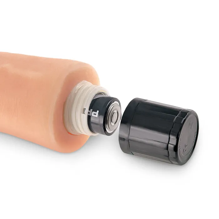 Pipedream Real Feel 10 Vibrating Dildo 105 Beige Pipedream Products Dildos