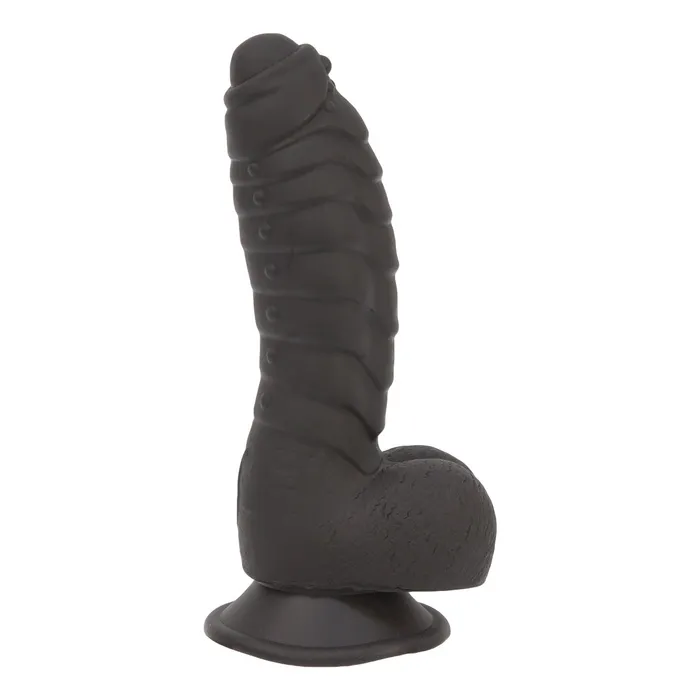 PL Female Sex Toys Pure Love Fantasy Silicone Dildo With Suction Base 7 In Black PL Female Sex Toys Pure Love Fantasy Silicone Dildo With Suction Base 7 In Black