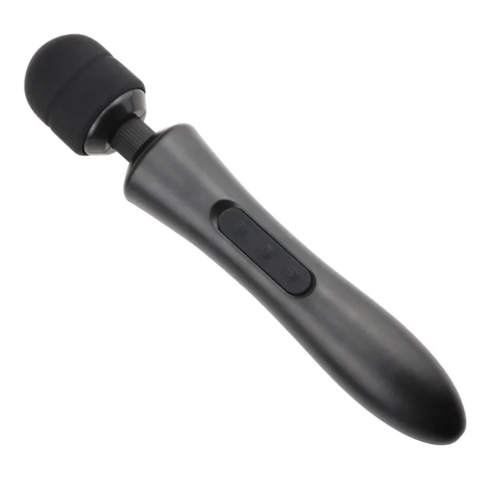 R141 Wireless Wand Massager Splash Proof Black SM DOMAIN Vibrators