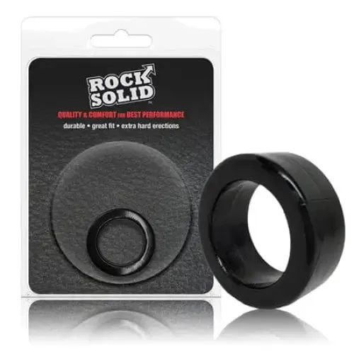 Rock Solid Black O Ring Doc Johnson Anal