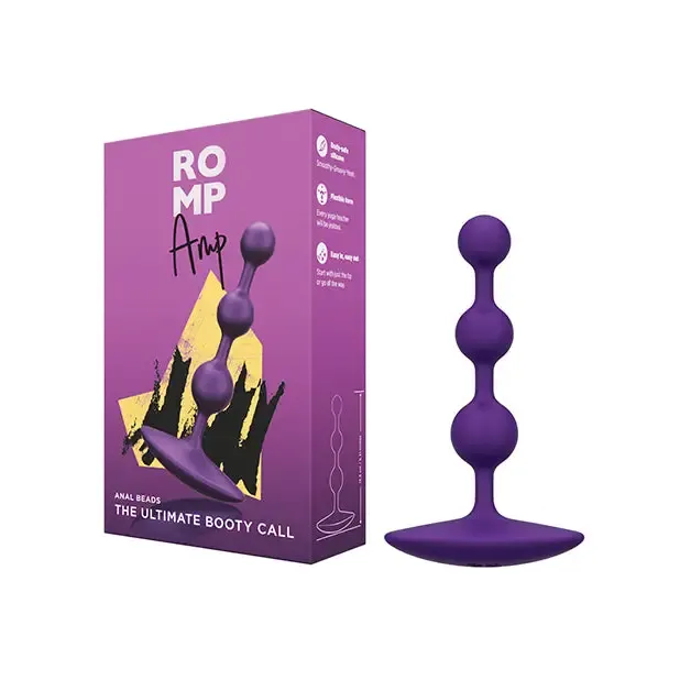 ROMP Amp Purple Silicone Anal Plug ROMP Anal