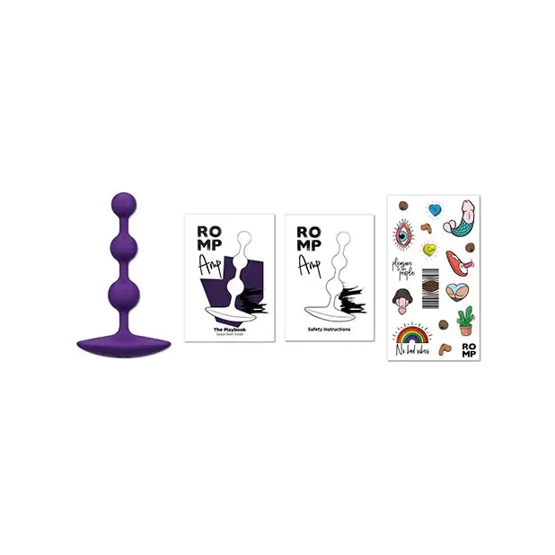 ROMP Amp Purple Silicone Anal Plug ROMP Anal