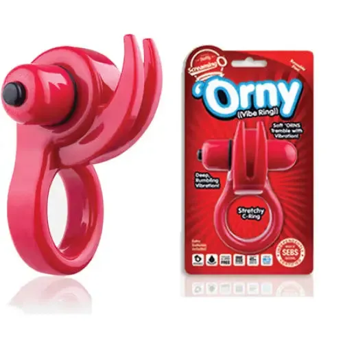 Screaming O Screaming O Orny Vibe Ring Red Vibrators