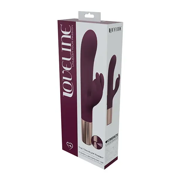 Shots America LLC Vibrators Shots Loveline Traveler Rabbit Vibrator