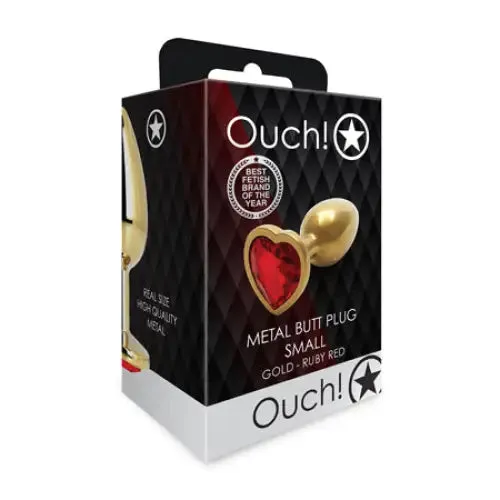 Shots Ouch Heart Gem Butt Plug SHOTS AMERICA Anal