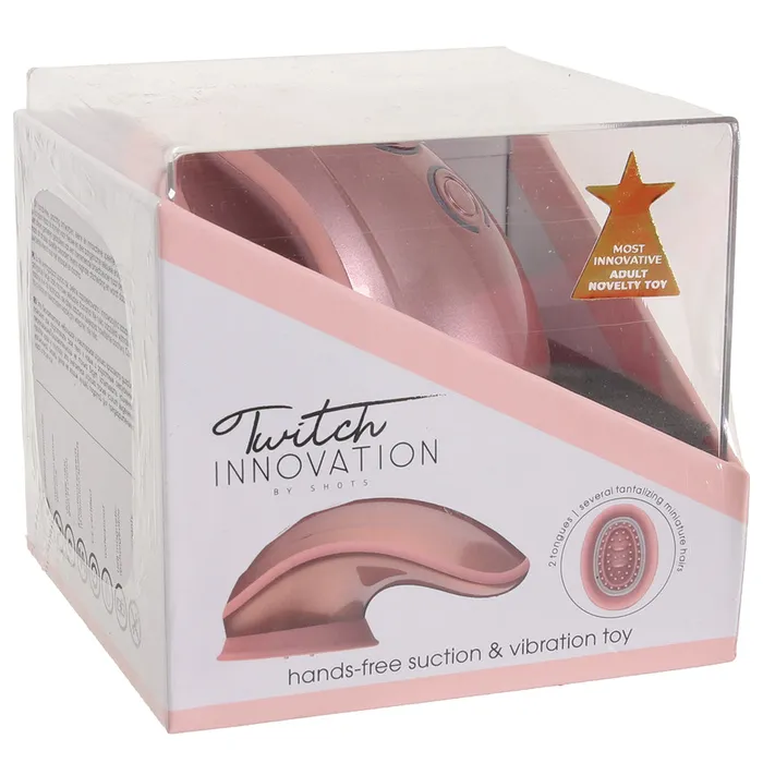 Shots Toys Vibrators Twitch Innovation Hands Free Suction Vibration Toy