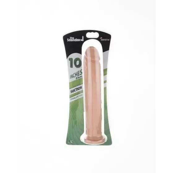 SI Novelties Dildos Ignite Cock Wsuction Vanilla 10 In