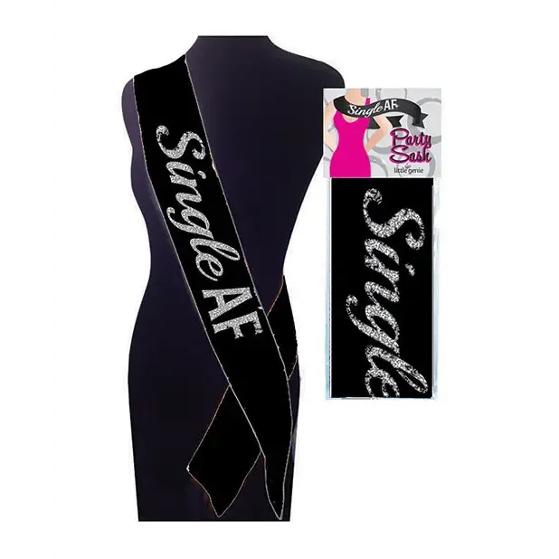 Single AF Party Sash Little Genie Vibrators