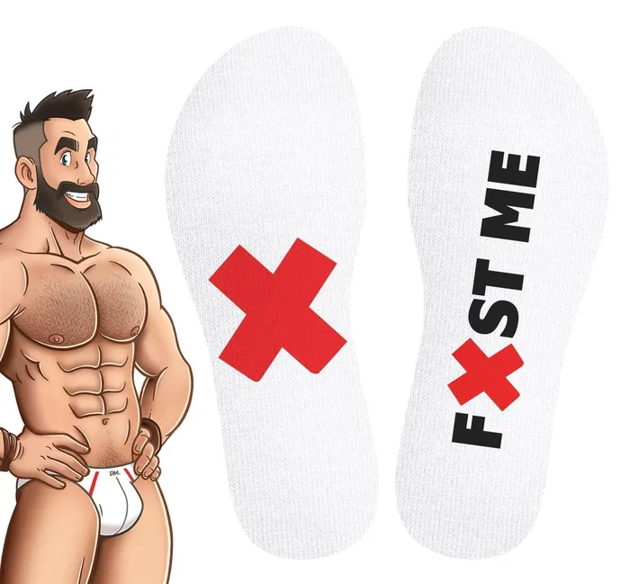 SNEAKXX Fist Me Skater Socks SneakXX Vibrators