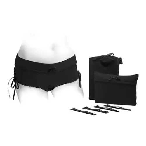 SpareParts Sasha Cinch Booty Short Harness Black Size XL SpareParts Hardware Anal SpareParts Sasha Cinch Booty Short Harness Black Size XL SpareParts Hardware Anal