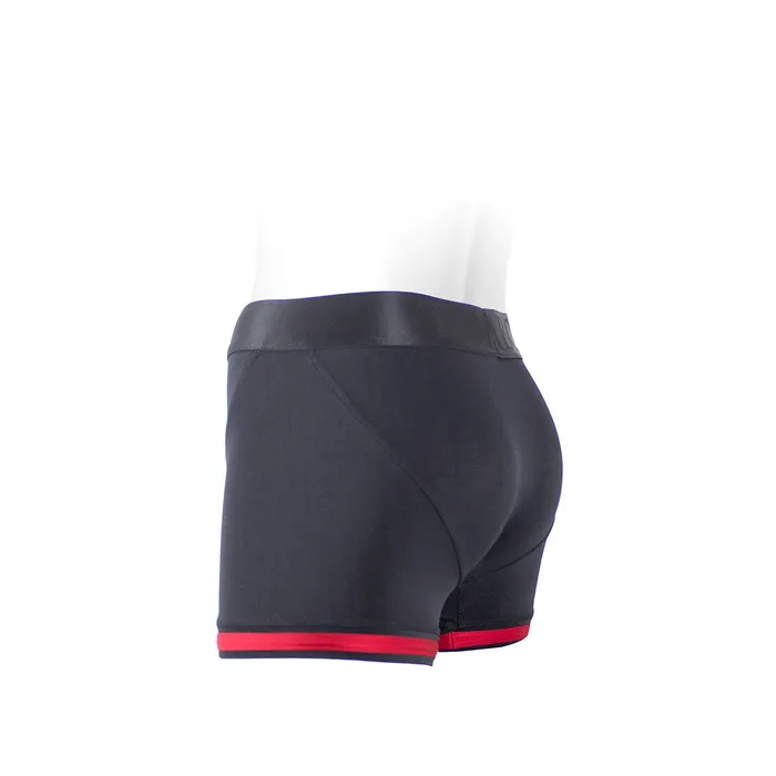 SpareParts Vibrators SpareParts Tomboii Red Trim Boxer Briefs