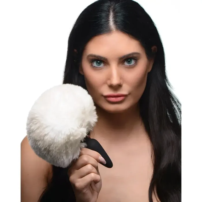 Tailz Small Anal Plug With Interchangeable Bunny Tail Male Sex Toys