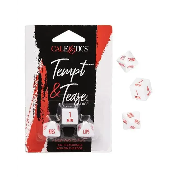Tempt Tease Dice CalExotics Vibrators