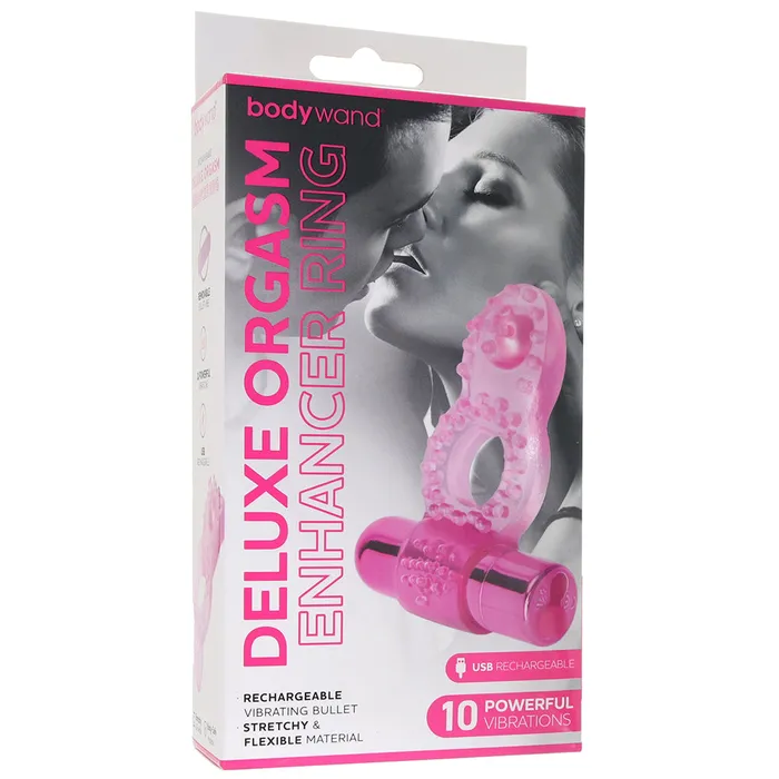 Vibrators BodyWand Deluxe Orgasm Enhancer Ring in Pink XGen
