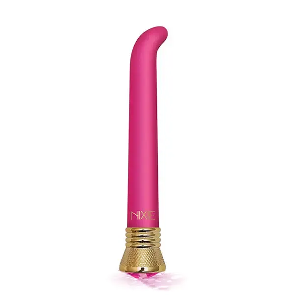 Vibrators Global Novelties LLC Nixie Mystic Wave Satin GSpot Vibe Pink Tourmaline Vibrators Global Novelties LLC Nixie Mystic Wave Satin GSpot Vibe Pink Tourmaline